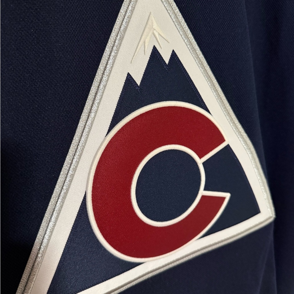 Nathan MacKinnon Colorado Avalanche home alternate jersey - Adidas Primegreen - Picture 4 of 6